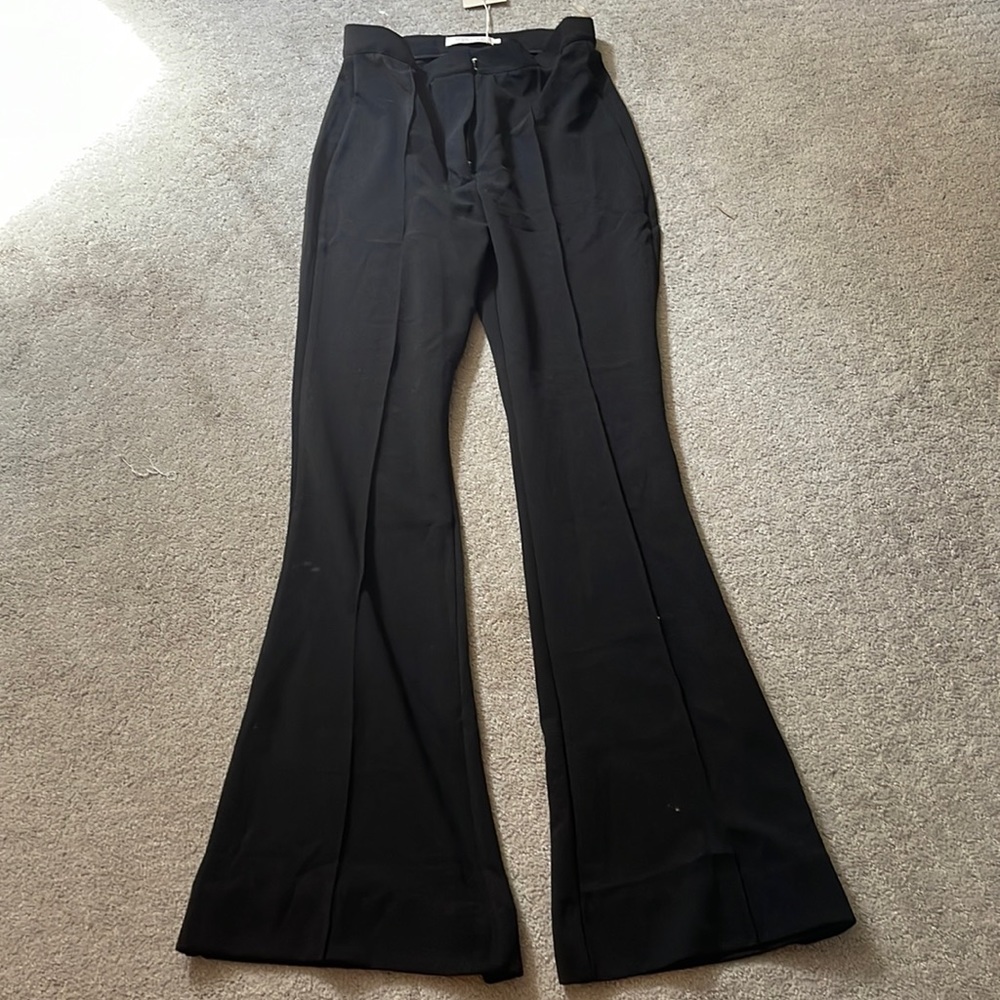 High waisted flare pants